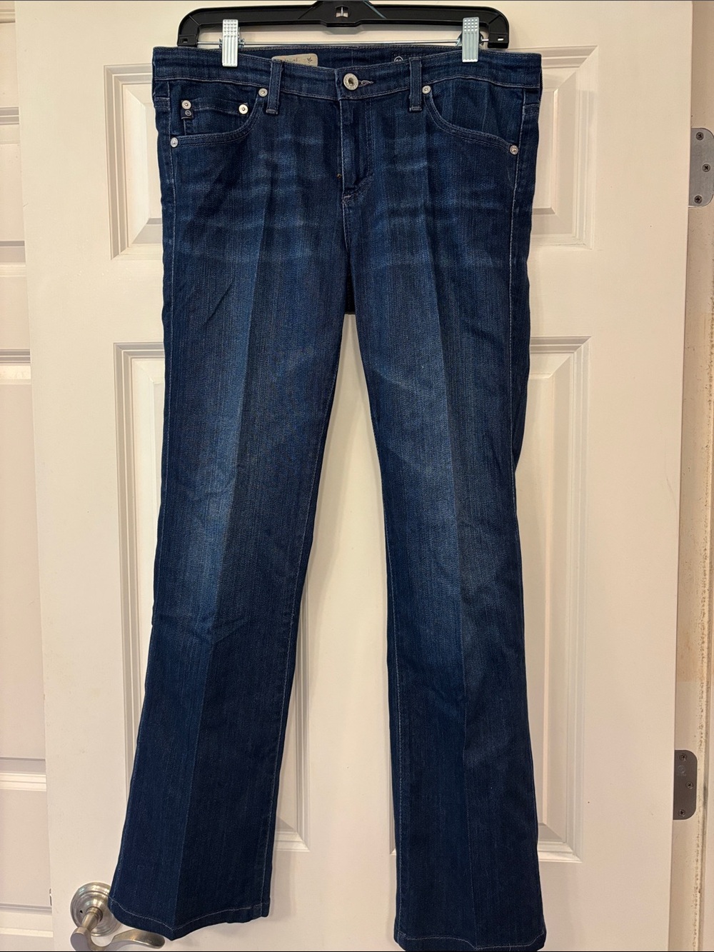 AG Adriano Goldschmied Dark Blue Bootcut Jeans